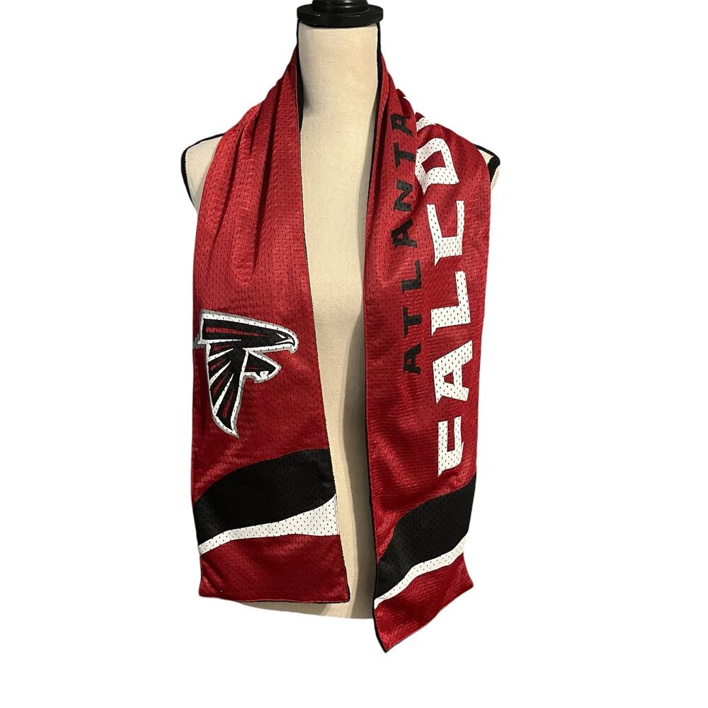 NFL Atlanta Falcons Jersey Zipped Pocket 60"x7" Little Earth Scarf Football